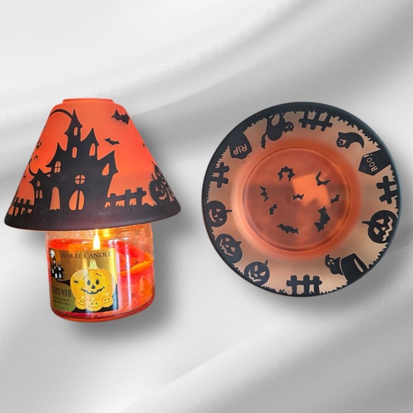 Yankee Candle Halloween Shade and Plate - Picture 4 of 6